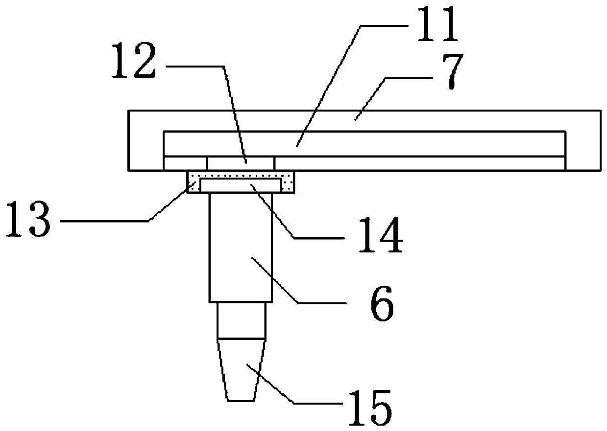 Strength detection device for glass processing