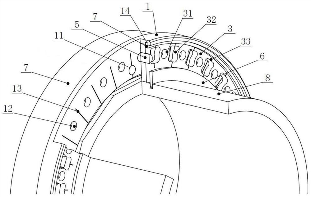 Radial positioning code disc