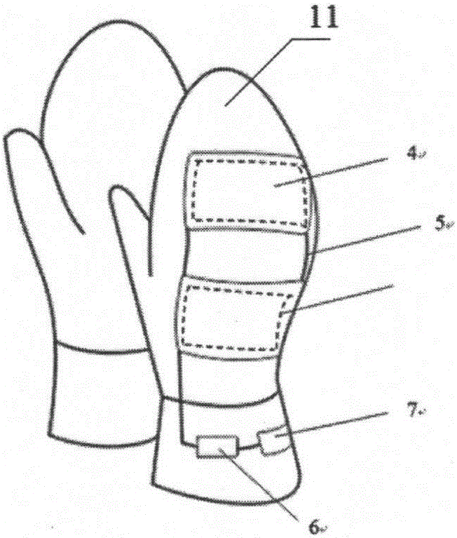 Electric heating compound fabric and preparation method thereof