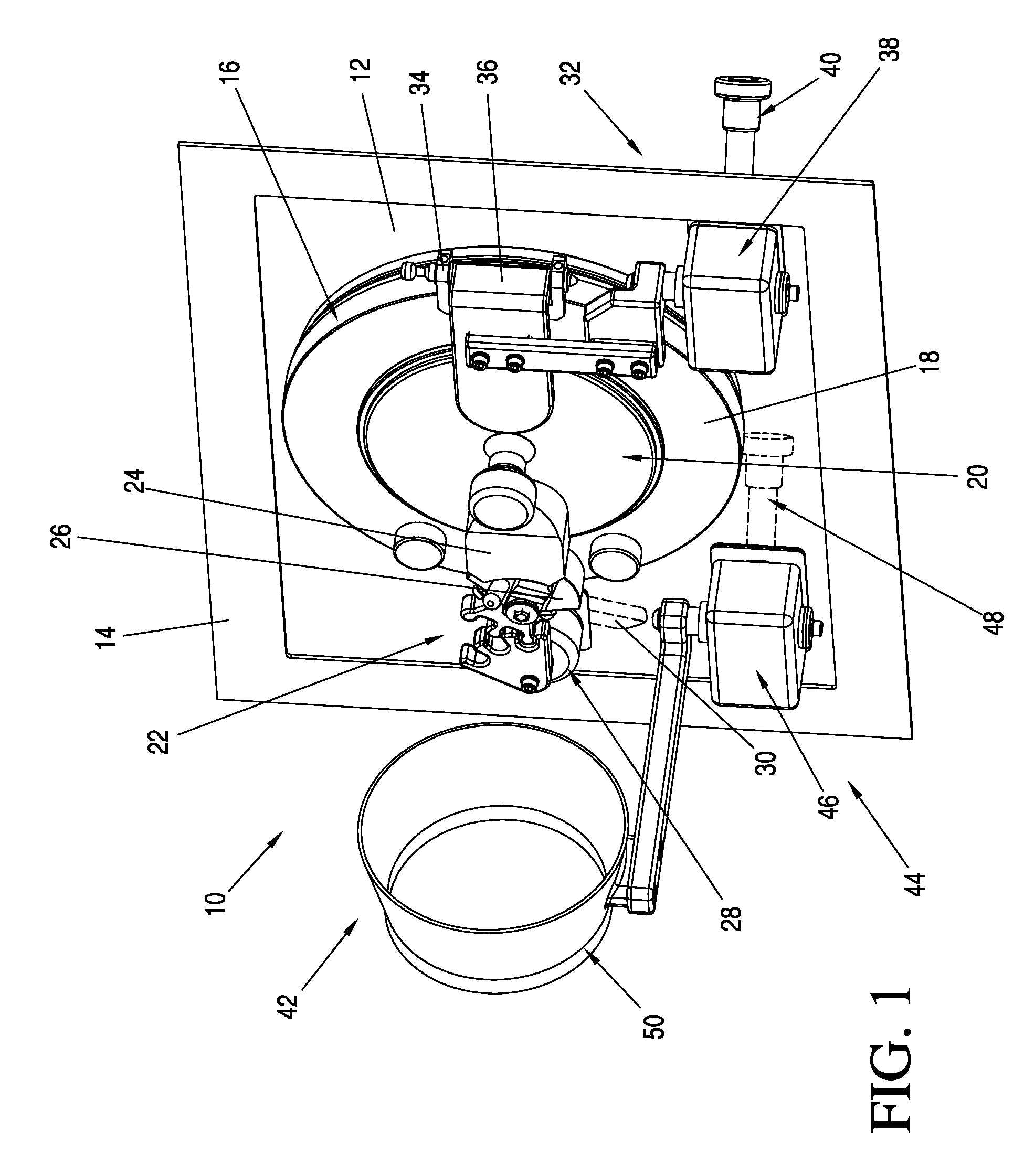 Externally operated alpha port system for use with a rapid transfer port