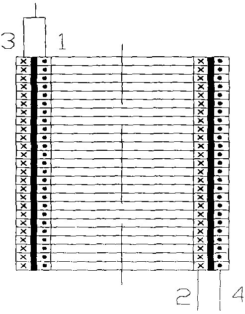 Parallel type circuit breakers based on tightly coupled air reactor