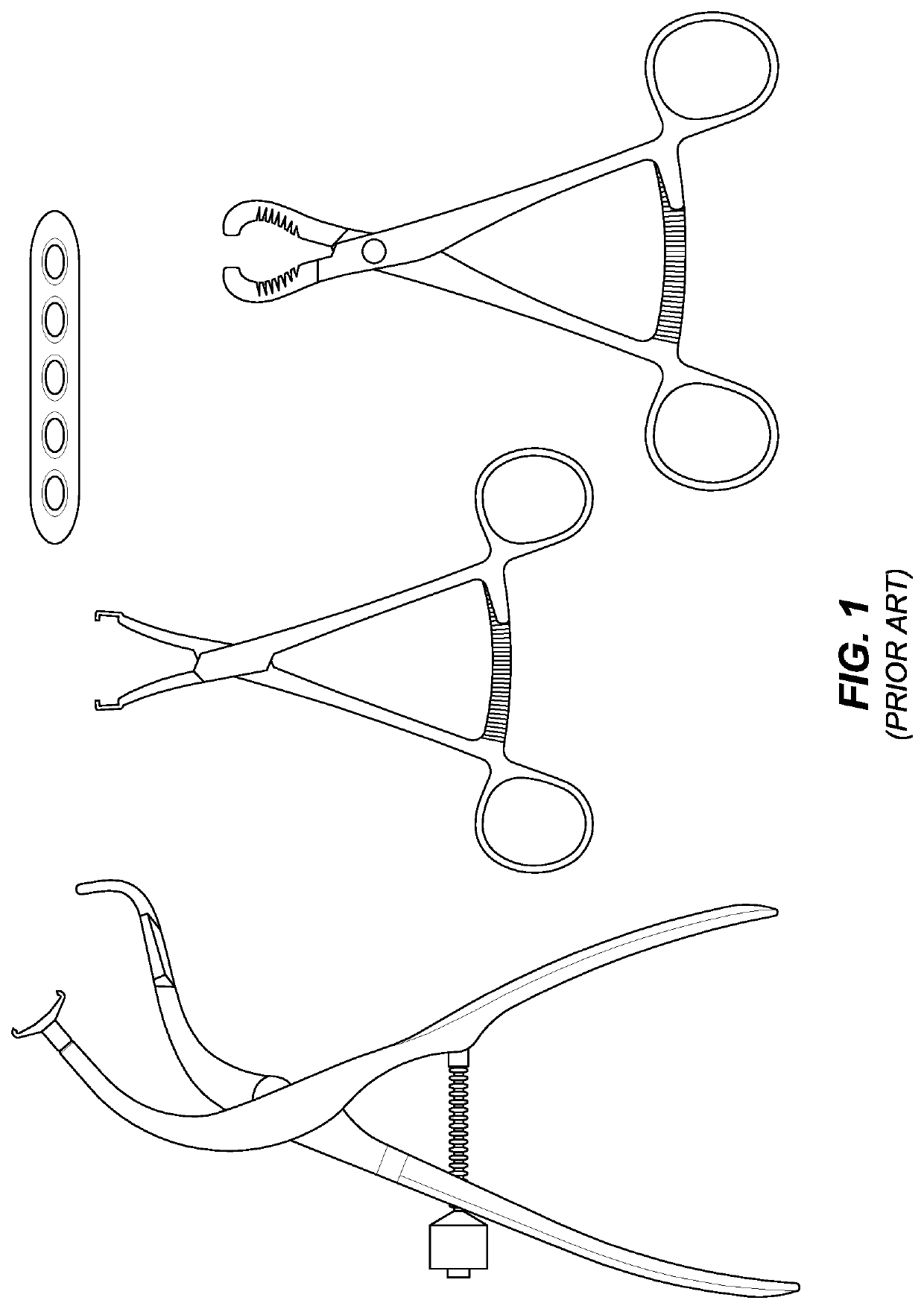 Modular orthopedic clamps