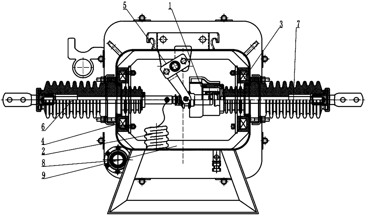 Primary and secondary fusion outdoor SF6 circuit breaker