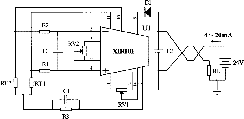 Soil dam seepage monitoring device