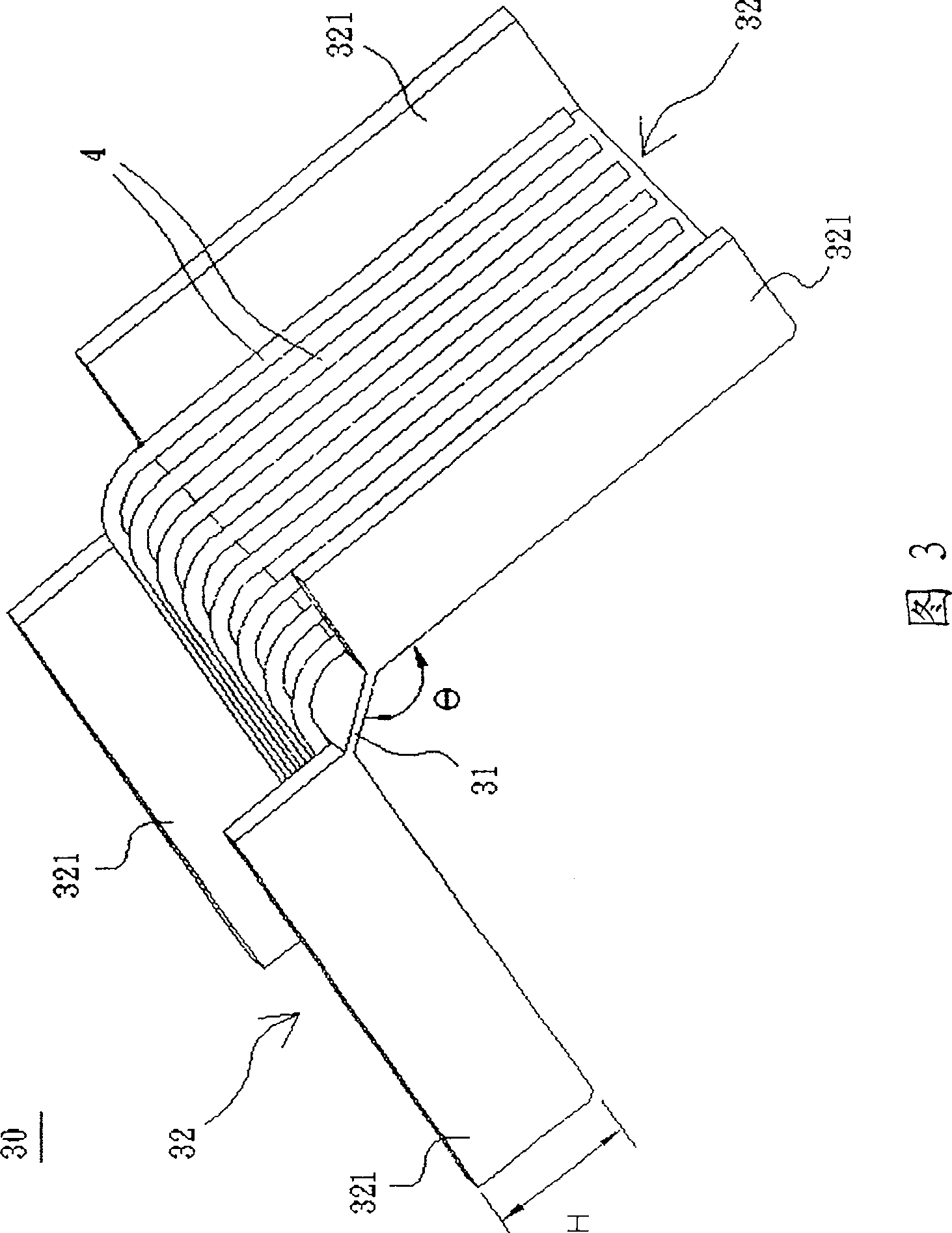 Tube packing set and tube load-supporting structure thereof