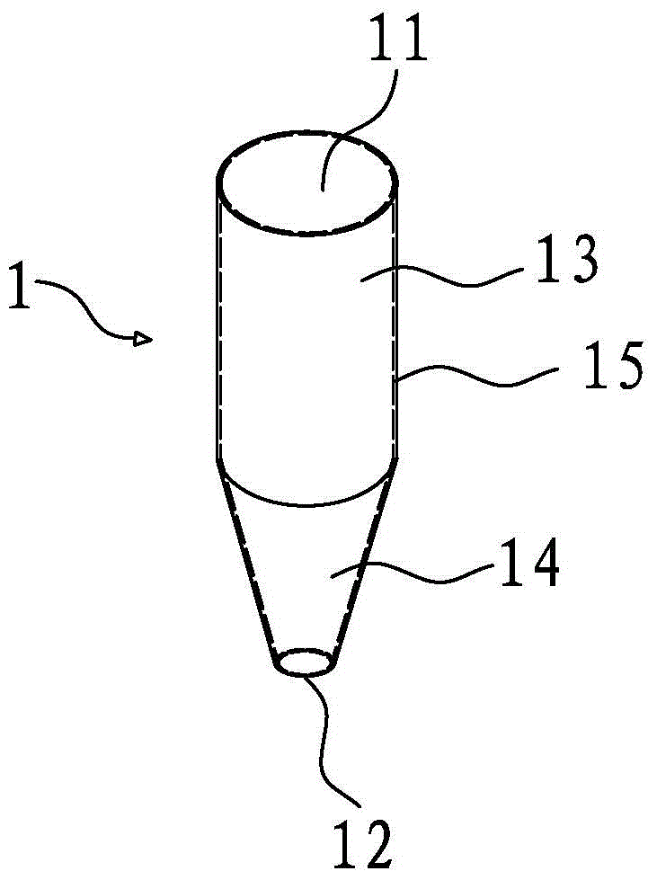 A kind of porous ceramic slow flow piece and watering joint with it