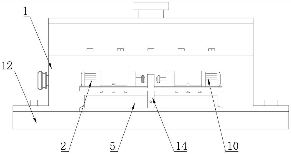 Engine control device for building machinery