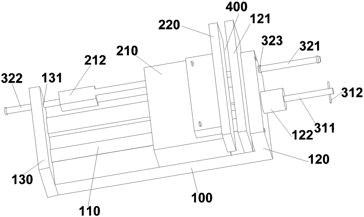 Cooling fin thickness testing fixture and testing method