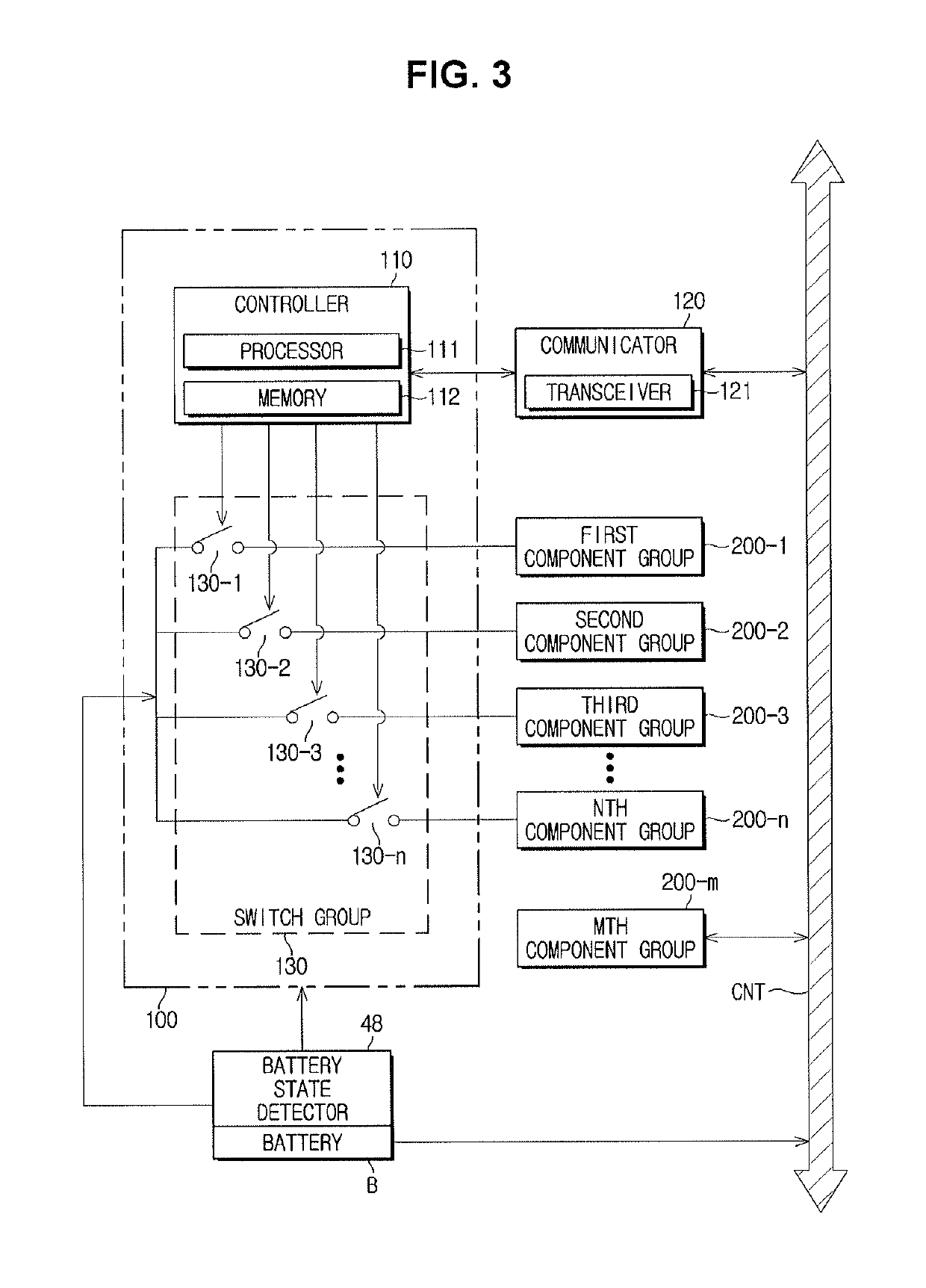Vehicle, control method thereof, and power control apparatus for vehicle