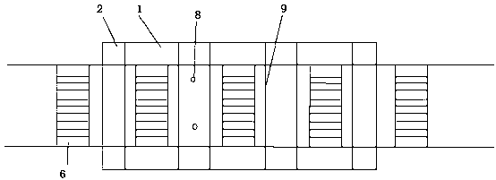 A powder coating thermosetting equipment