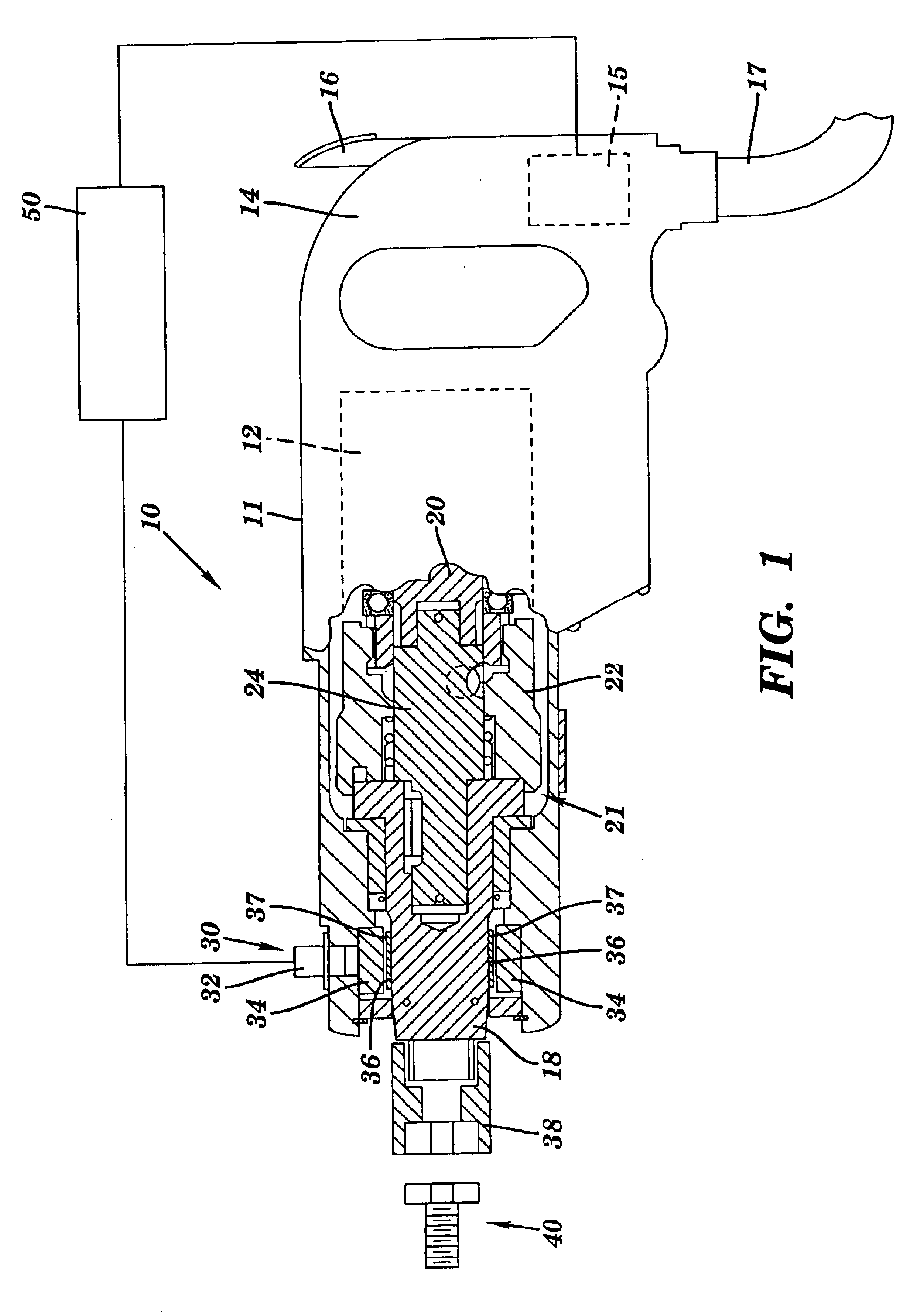 Processes of determining torque output and controlling power impact tools using a torque transducer