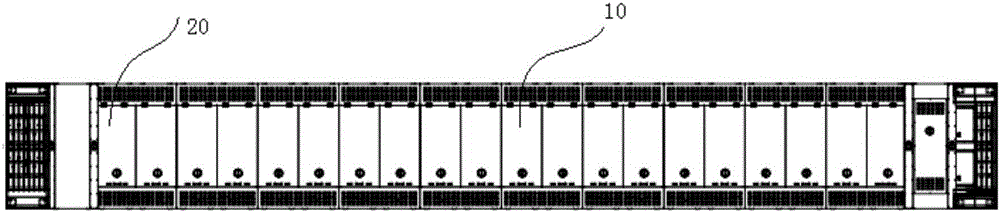 Tunnel furnace and input method of protective gas in tunnel furnace