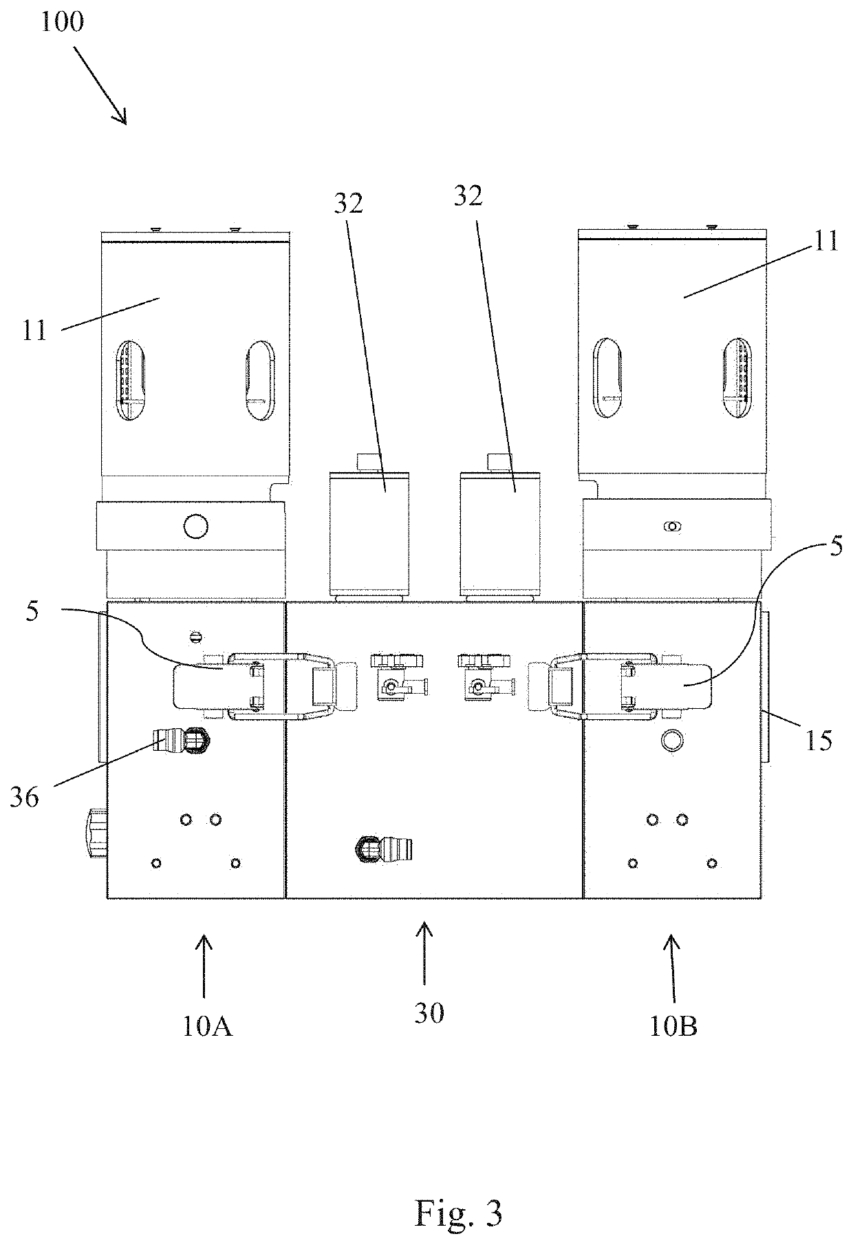 Modular and multifunctional apparatus for accelerated durability assessment of medical devices under cyclic pressure loading