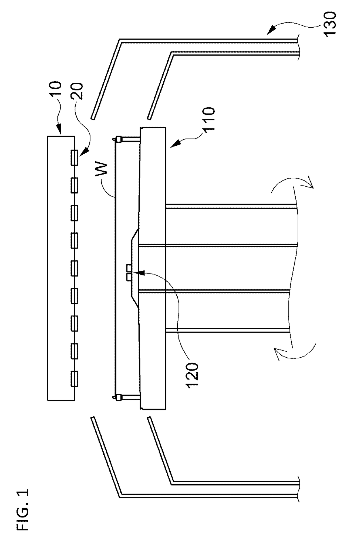 Substrate processing heater device and substrate solution processing device having same