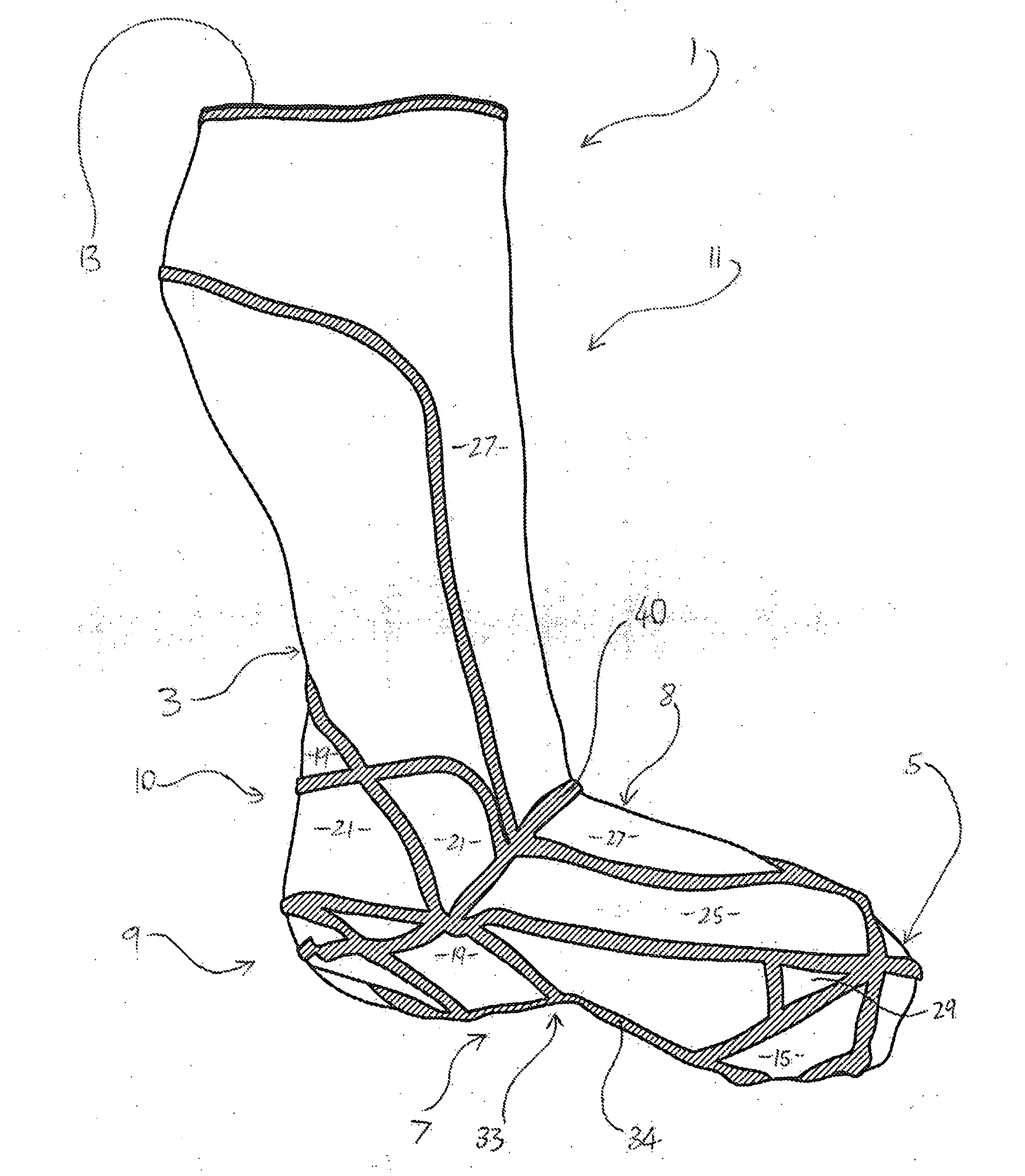 Orthotic foot support