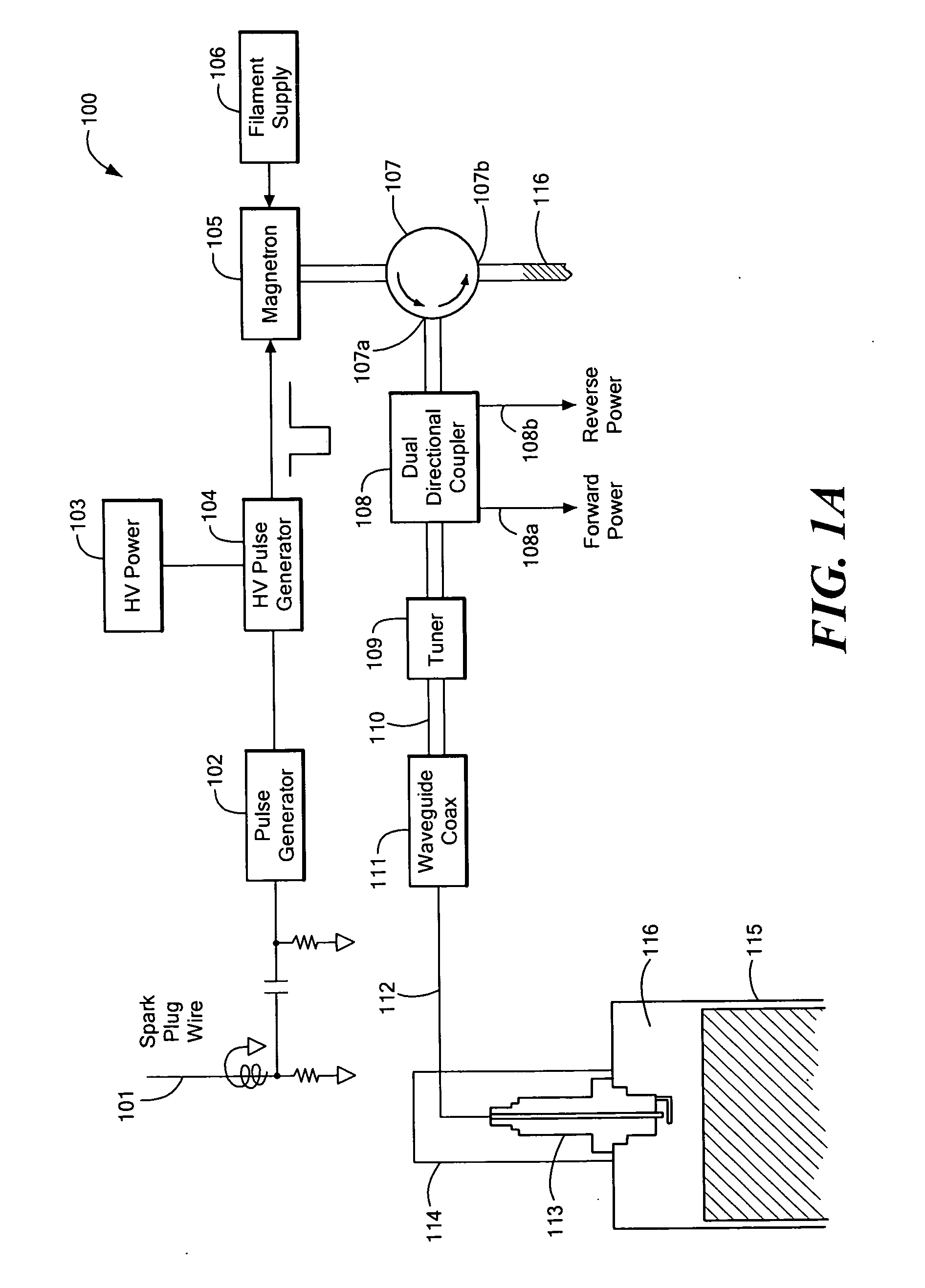 Microwave combustion system for internal combustion engines
