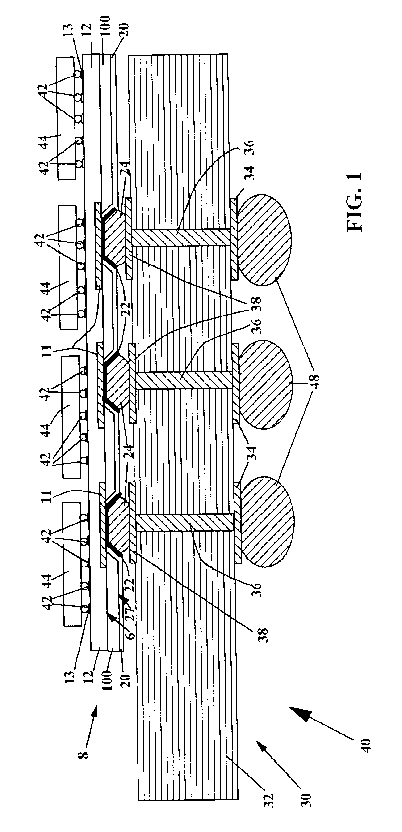 Method of manufacture of silicon based package