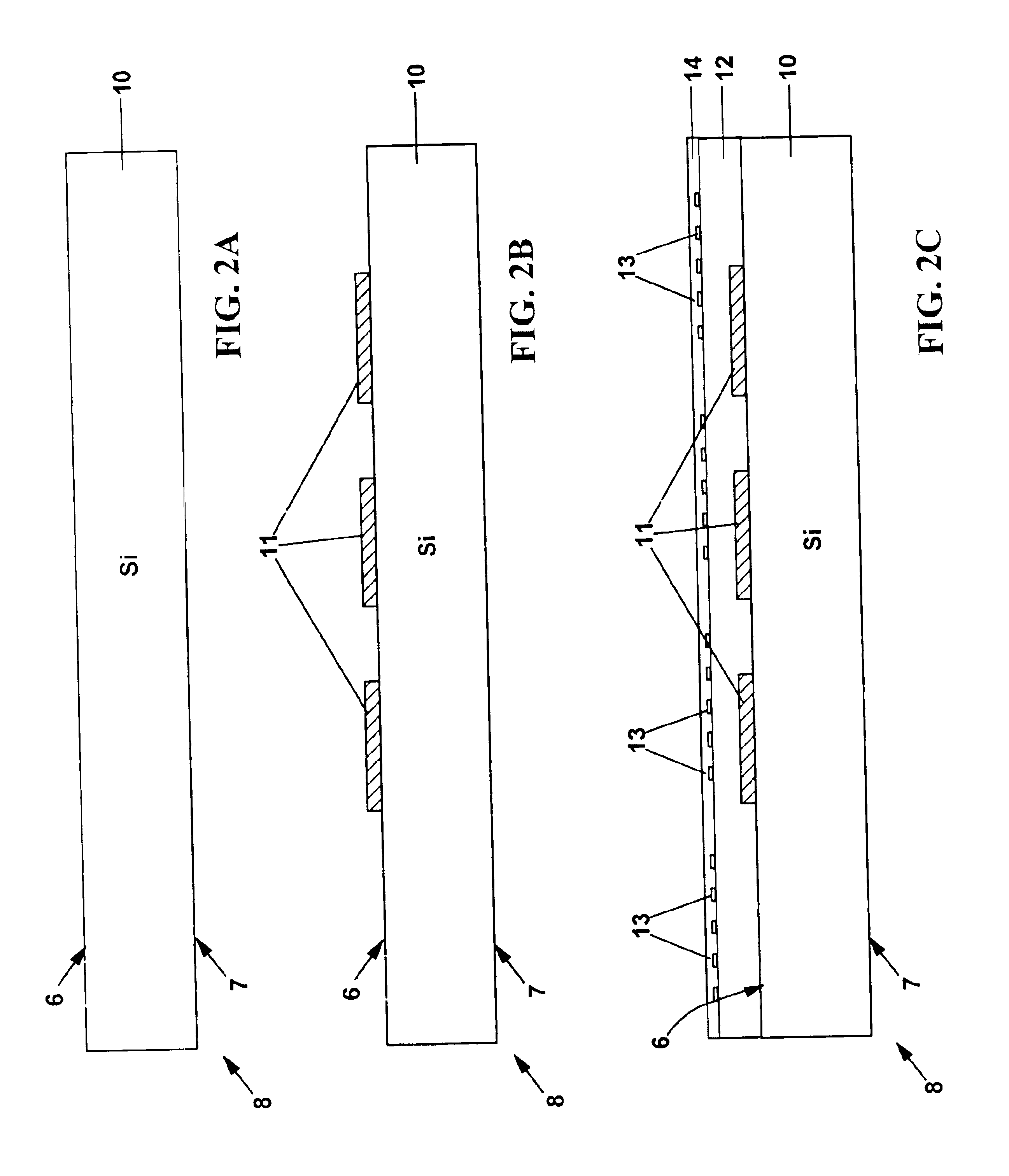 Method of manufacture of silicon based package