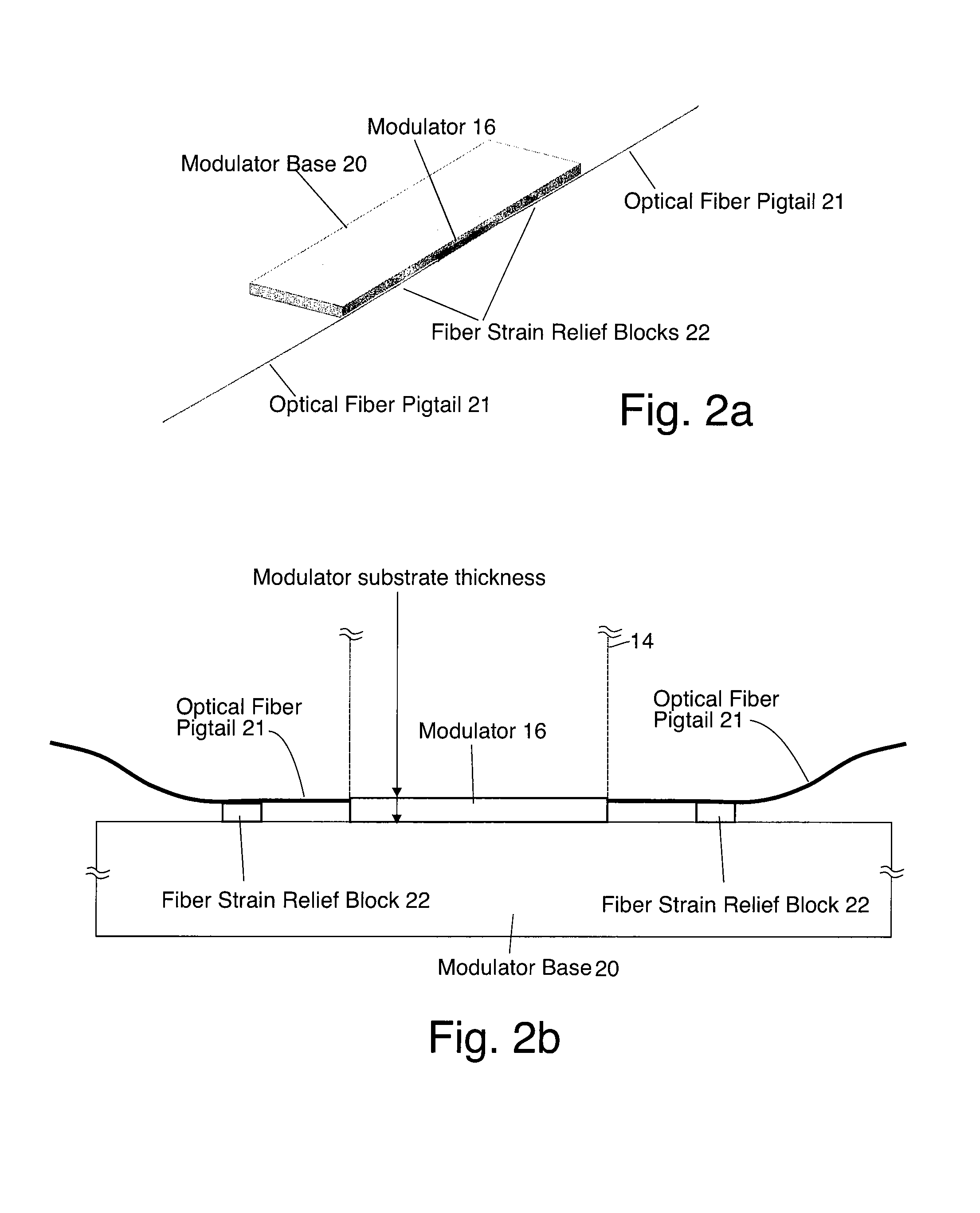 Waveguide assembly for a microwave receiver with electro-optic modulator
