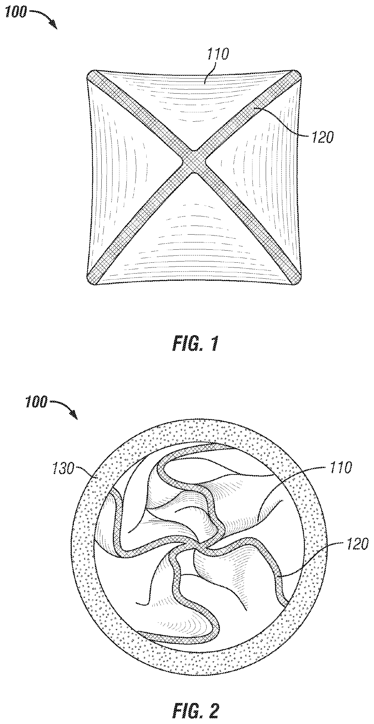 Unfoldable device for controlling loss circulation