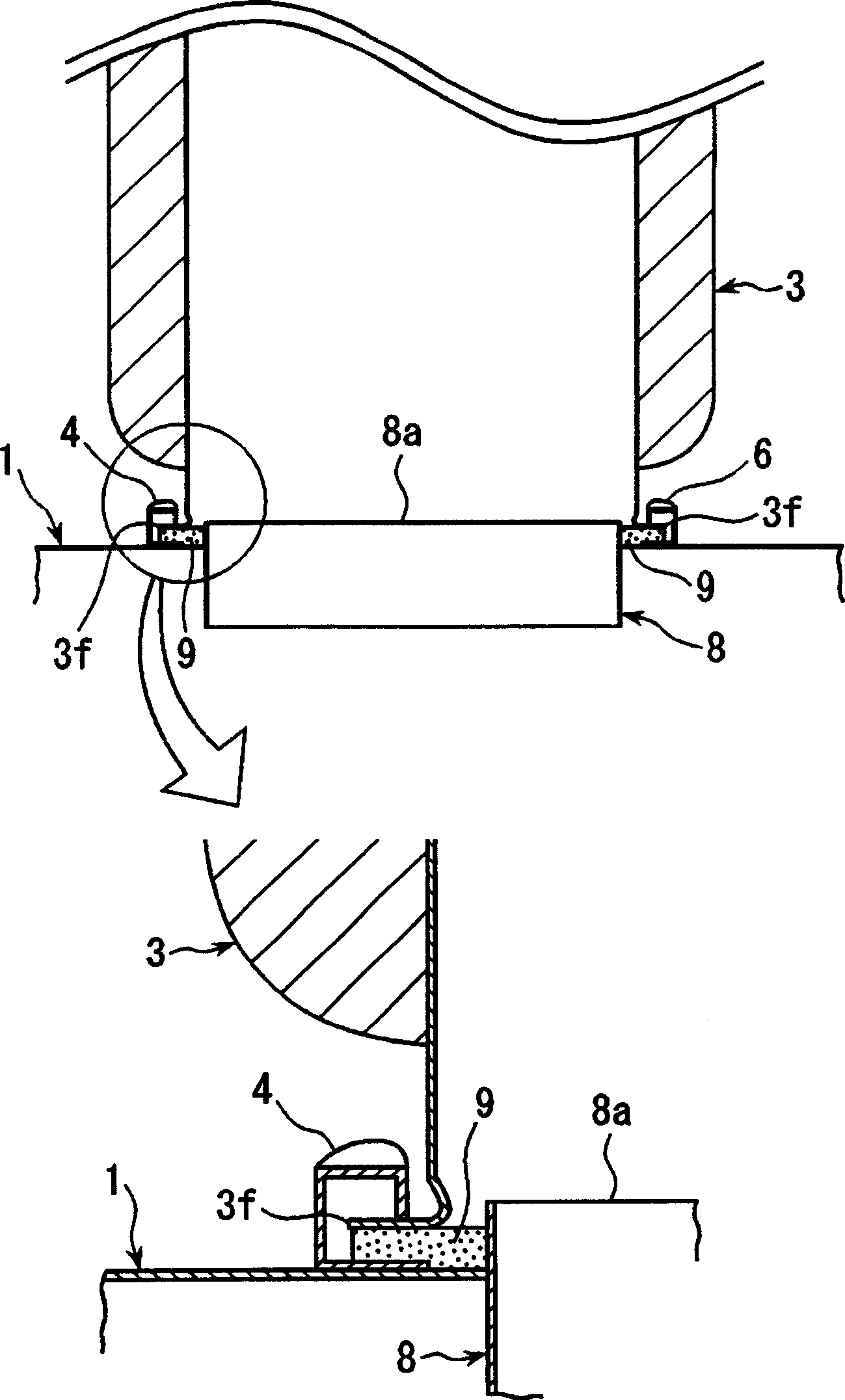 Pipe connecting structure