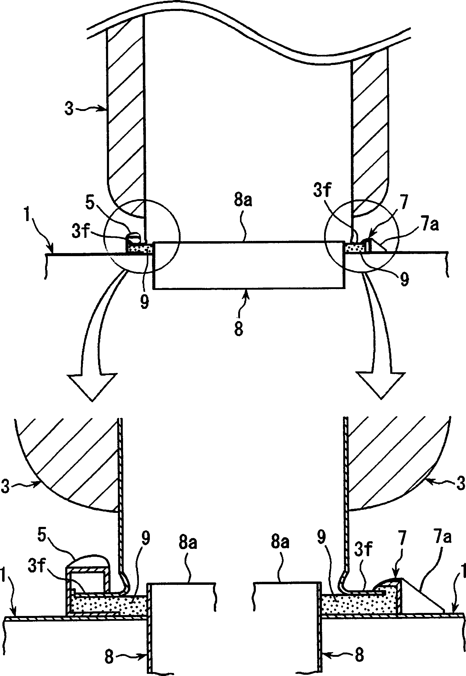 Pipe connecting structure