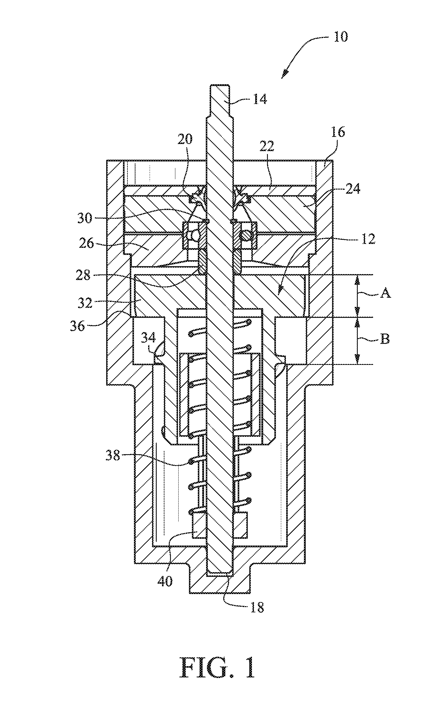 Viscous rotational speed control device