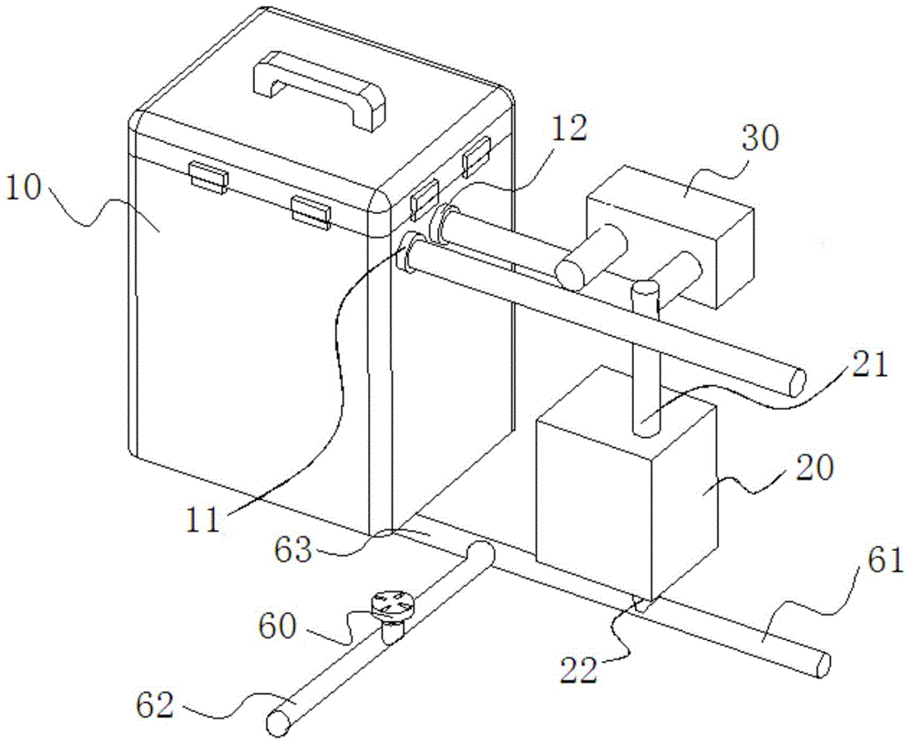 A kind of automatic processing method of urine and urine