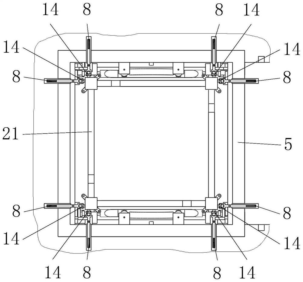 Intelligent unmanned tower crane jacking device