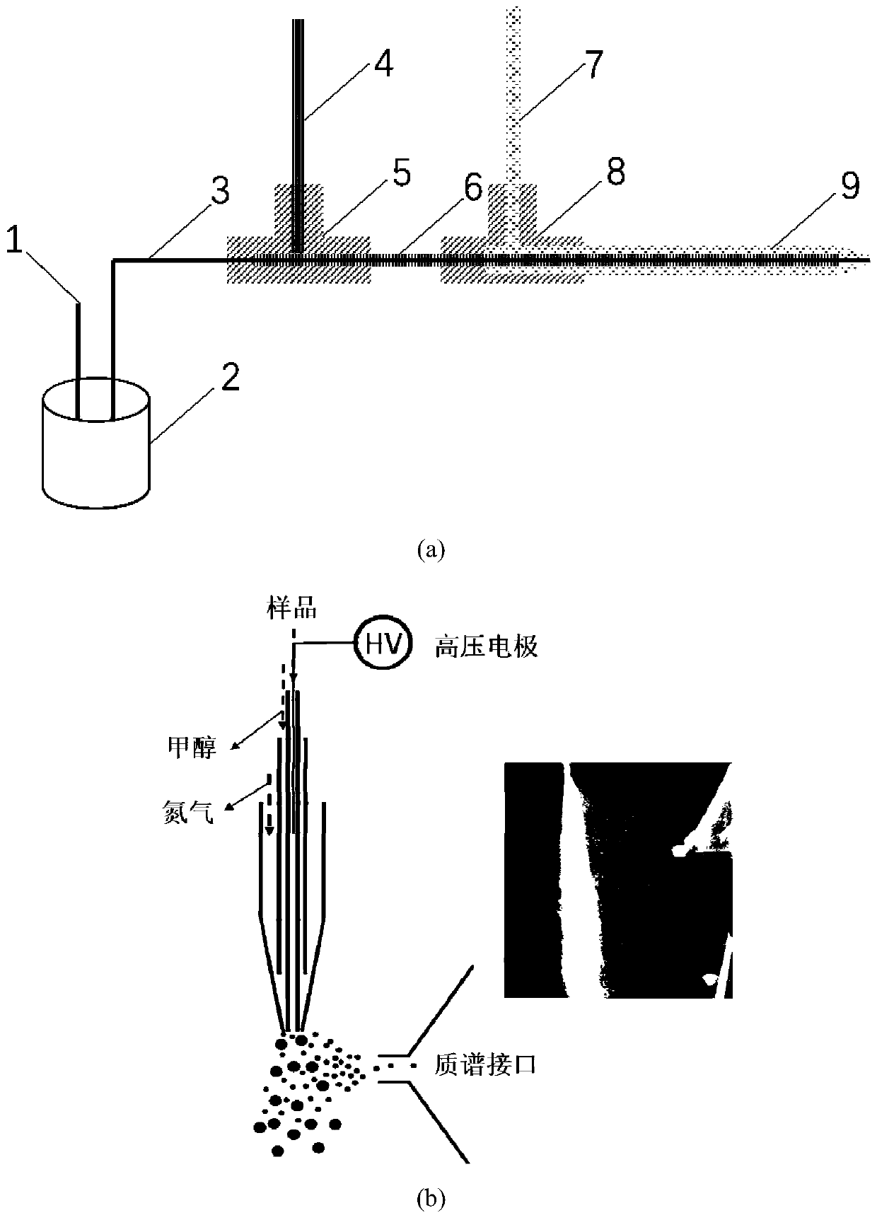 an ionization device