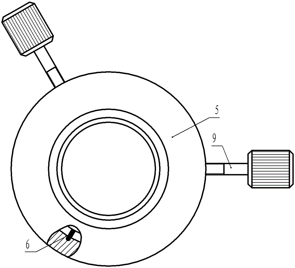 Wet type dark field condenser