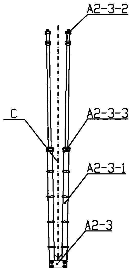 Telescopic cantilever and telescopic cantilever type plate turnover machine comprising same