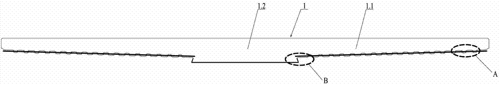 Plane-shoulder planoconic sealing surface variable-tooth-width wedge-type coupling structure and oil well pipe structure