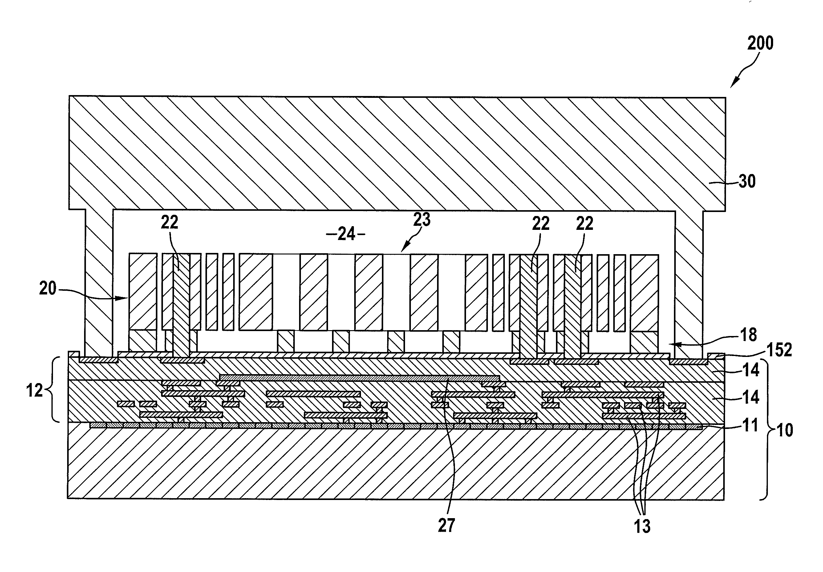 Hybrid integrated component and method for the manufacture thereof
