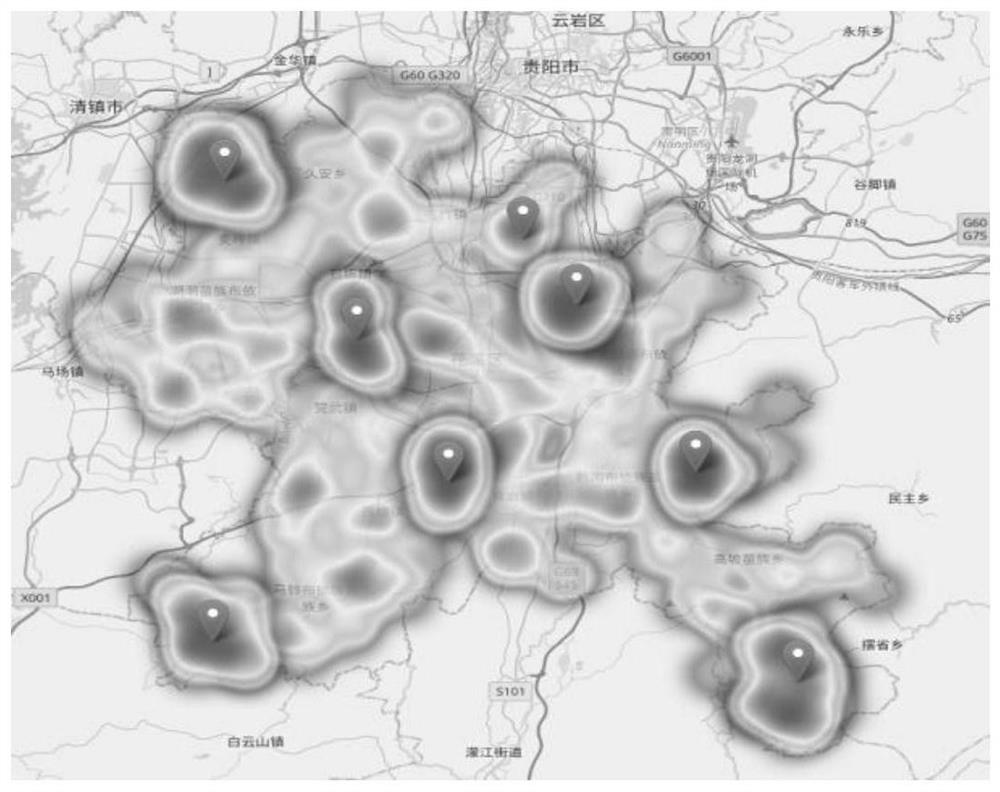 An adaptive clustering method for trajectory data parameters