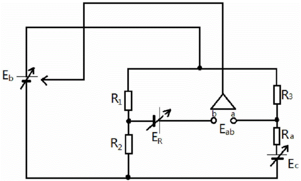 DC motor speed control circuit based on bridge servo control