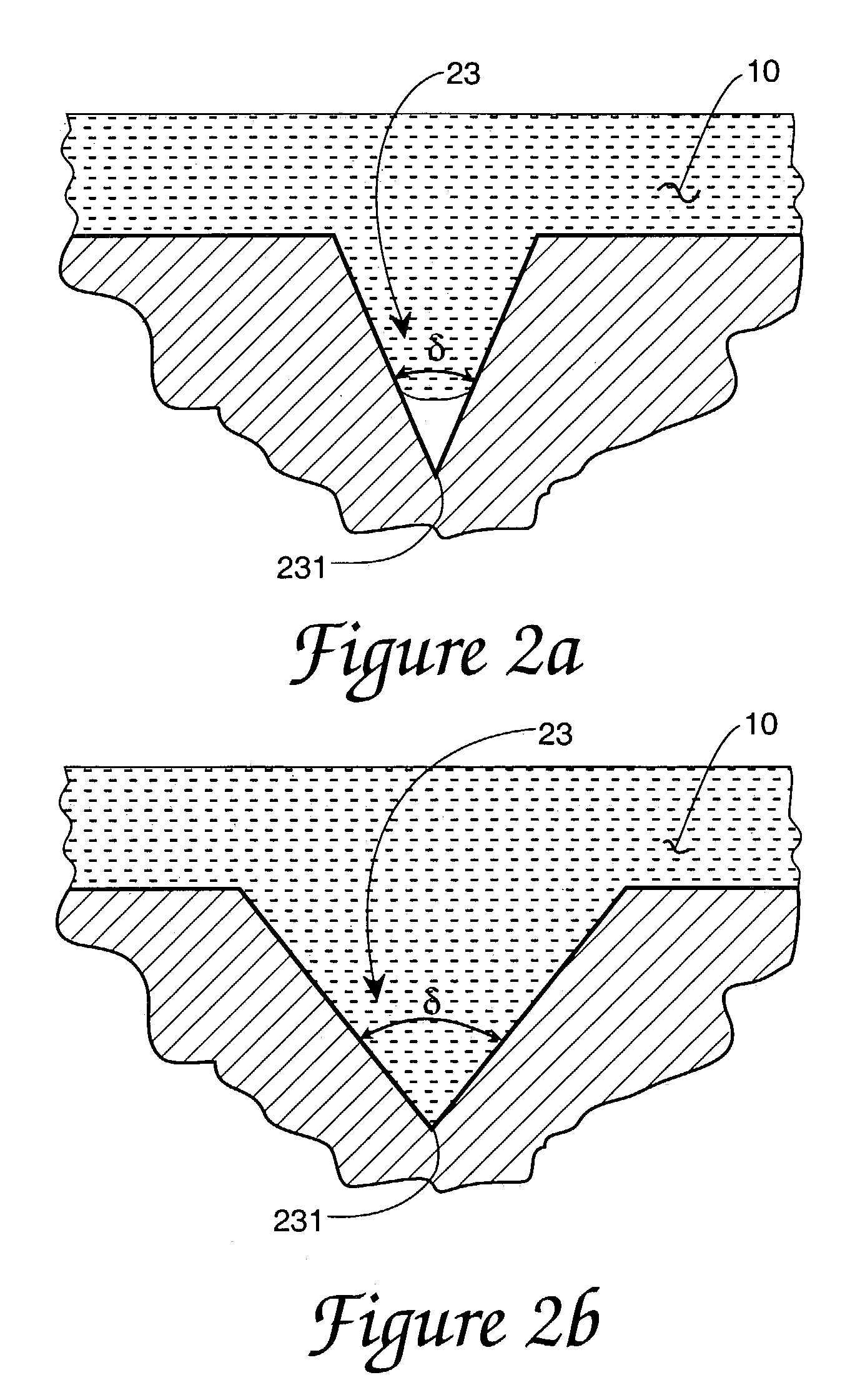 Modification of the degree of liquid contact with a solid by control of surface and micro-channel capillary geometry