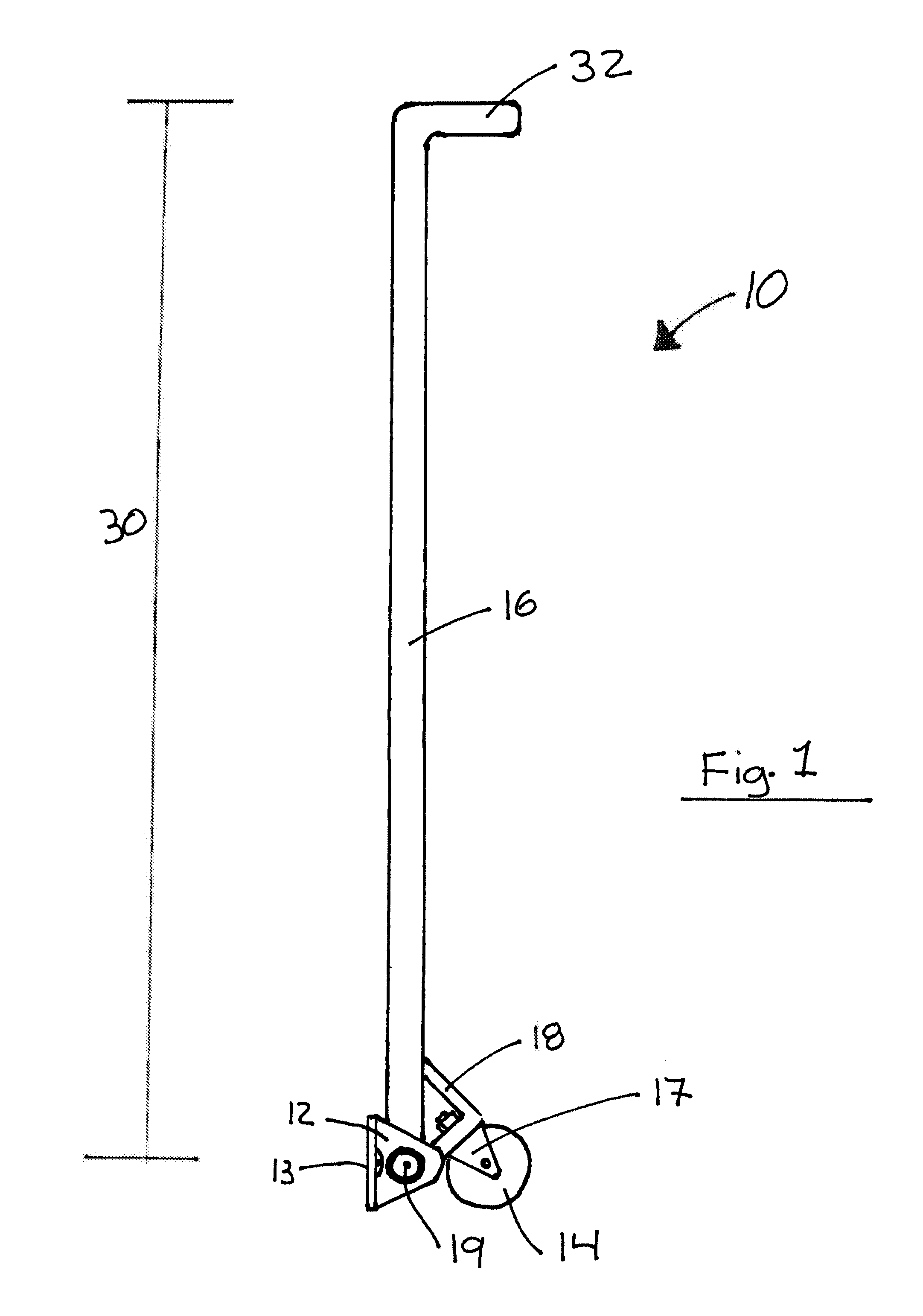 Auxiliary rolling system and waste bin including same