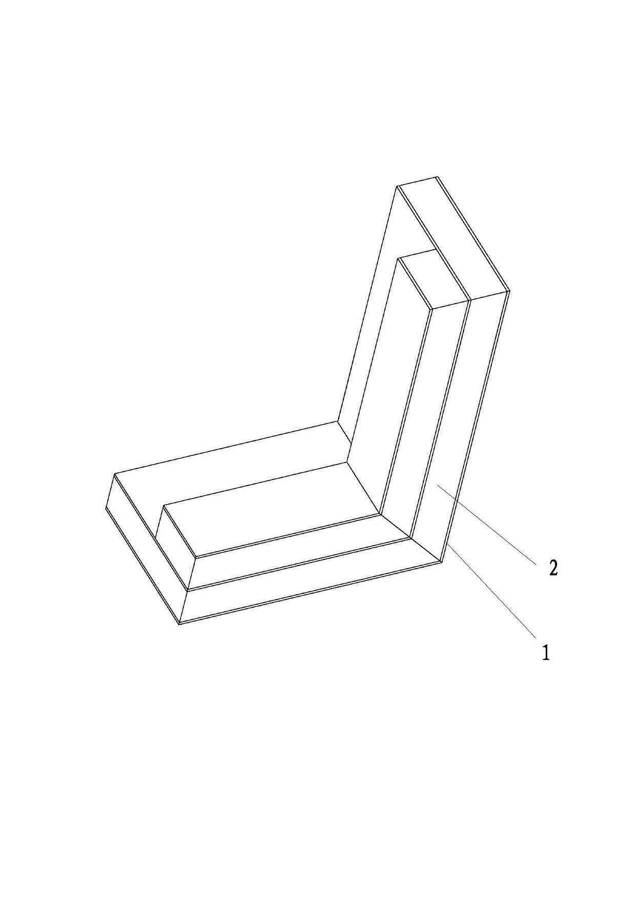 Fireproof door frame