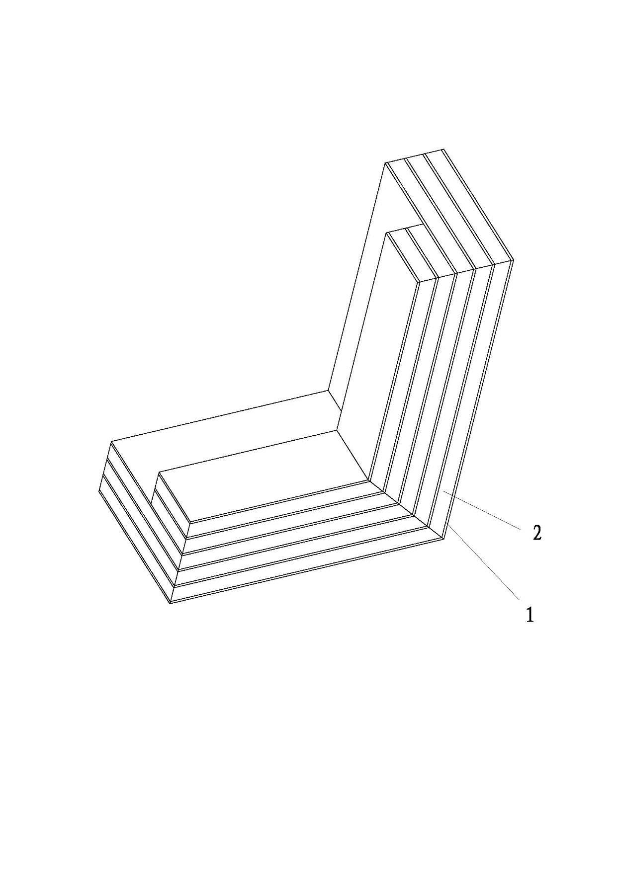 Fireproof door frame