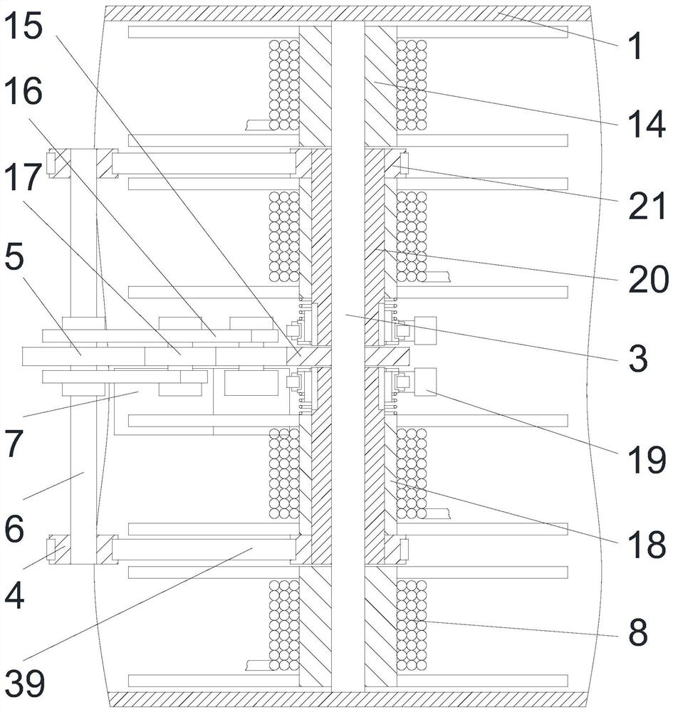 A tower crane connection structure