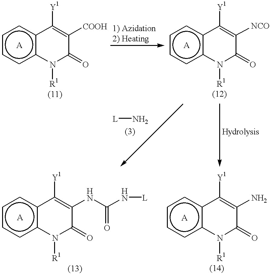 Preparation of pyridone derivatives using phthalimido containing starting material