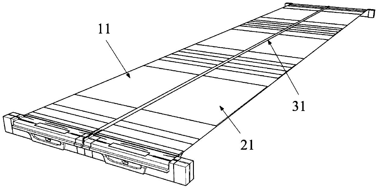 Combined box girder and manufacturing method thereof