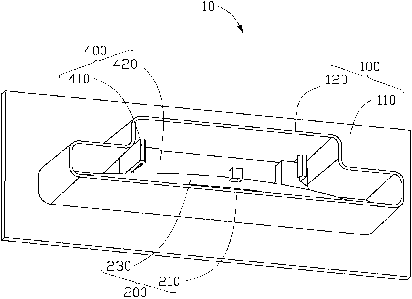 Light guide plate and electronic device provided with same