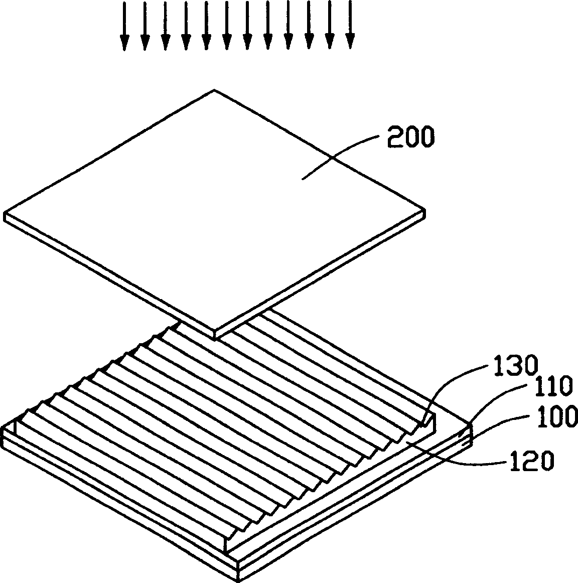 Method for fabricating nose of panel display