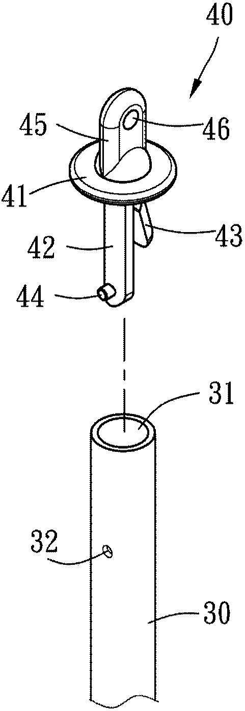 Dual-purpose rod for curtain without pulling rope and curtain blade lifting device using same