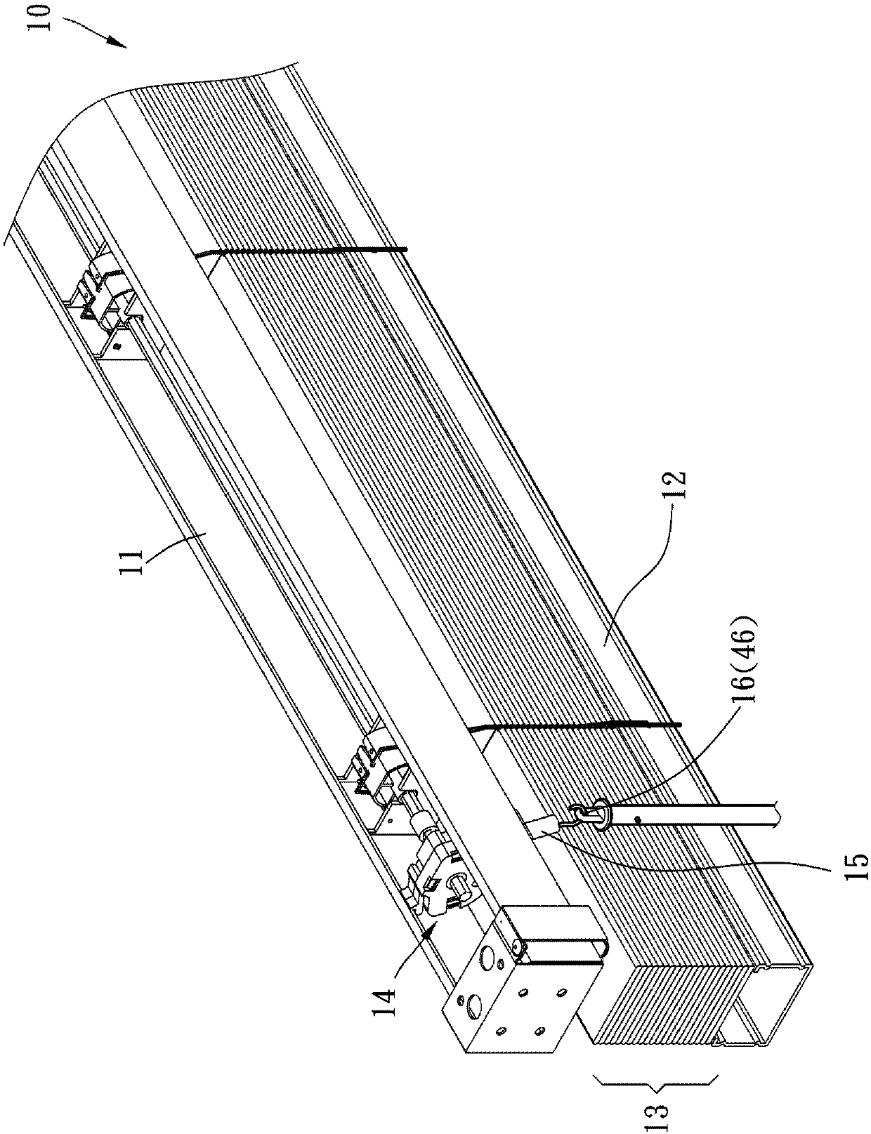Dual-purpose rod for curtain without pulling rope and curtain blade lifting device using same