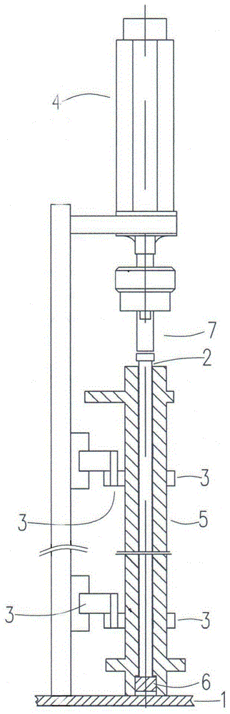 Device for detecting pressure resistant performance of camshaft oil hole plug