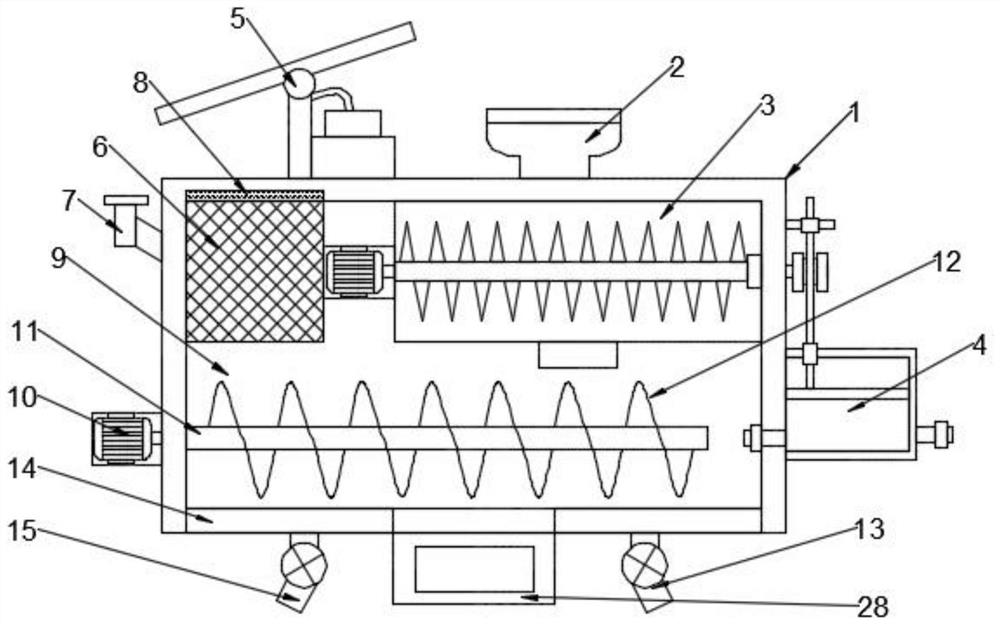 A kind of energy-saving poultry manure fermentation equipment