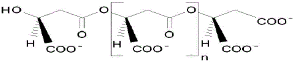 Method for producing polymalic acid by high-density fermentation